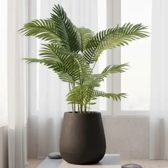 Planta Artificial Decorativa Palmera Kentia 110cms