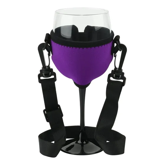 Porta Copa Neopreno Beautyflier -  Correa Regulable -  Winew