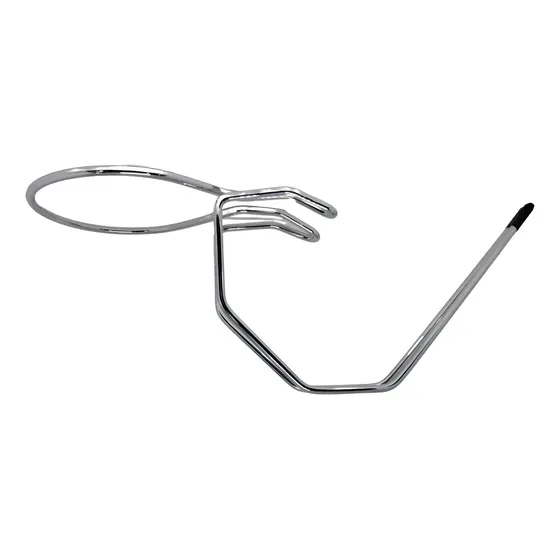 Porta Frapera Lypsa Soporte Para Hielera Varilla Acero Cromada Mesa Plateado