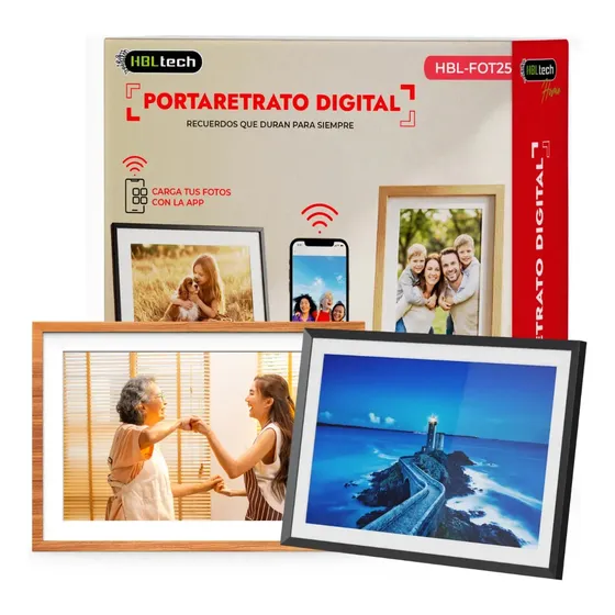 Portaretrato Digital Frameo 10.1 Pulgadas Wifi Tactil Hd