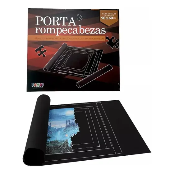 Portarompecabezas Faydi Liso Felpa 90x60cm Horizontal Paisaje
