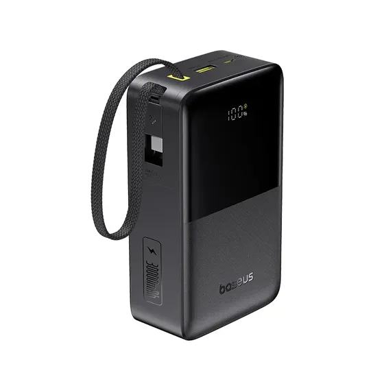 Powerbank Baseus Enerfill Fc51 Bipow 2 Pro Digital Display With Built 30000 Mah