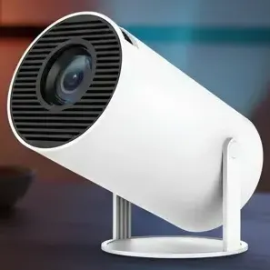 Proyector Hy300 Android 4k Bluetooth Color Blanco The Game House Mini Proyector Portatil Cine Hd Películas Series Netflix 160 Lúmenes Ansi