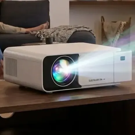 Proyector Led Wifi Hd 3500 Lumens portatil Bluetooth Youtube Incorporado Posibilidad Proyeccion Desde El Celular Excelente Imagen escuela co