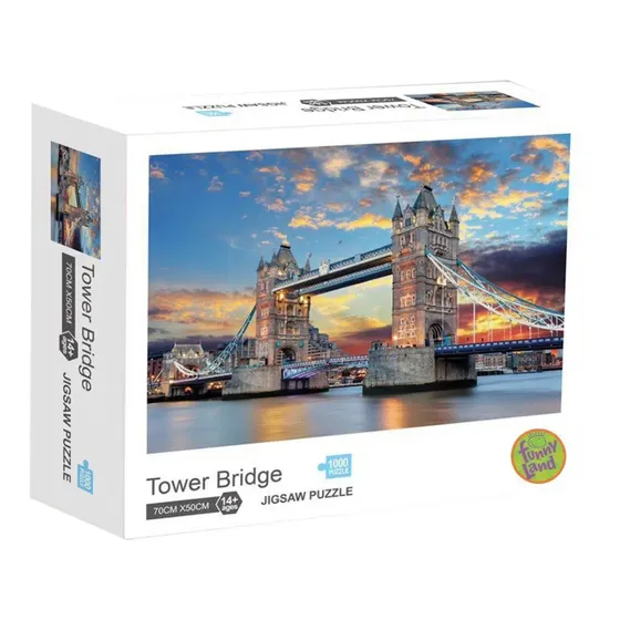 Puzzle Rompecabezas 1000 Piezas Puente De La Torre Hao Tower