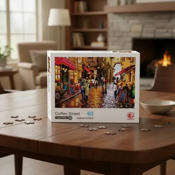 Puzzle Rompecabezas Coffee Street 1000 Piezas