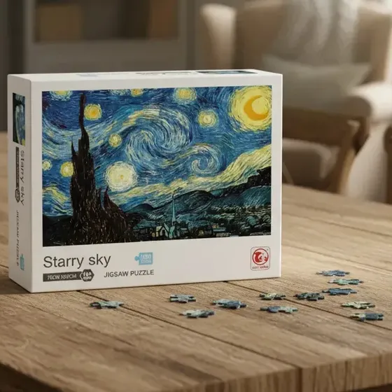 Puzzle Rompecabezas La Noche Estrellada 1000 Piezas