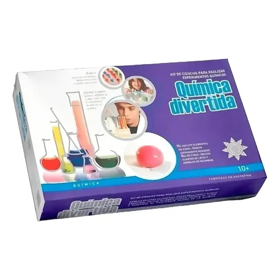 Química Divertida Kit Ciencias Para Juego Educativo Niños 8
