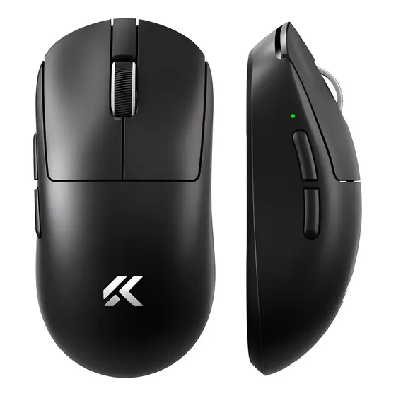 Ratón Gamer Mchose A7 V2 Pro Ligero Inalámbricos Paw3395 Color Negro