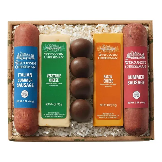 Regalo Gourmet 5 Piezas: Carnes, Quesos Y Trufas  The