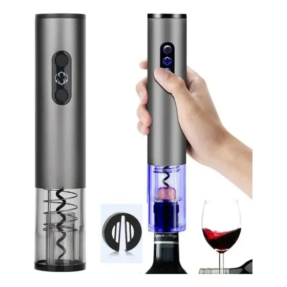 Saca Corcho Eléctrico Abridor Vinos Destapador Automático
