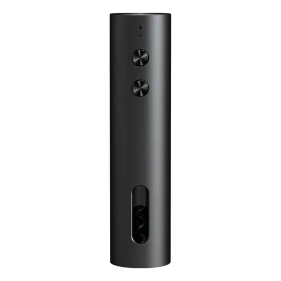 Sacacorchos Eléctrico Recargable Para Vino Negro