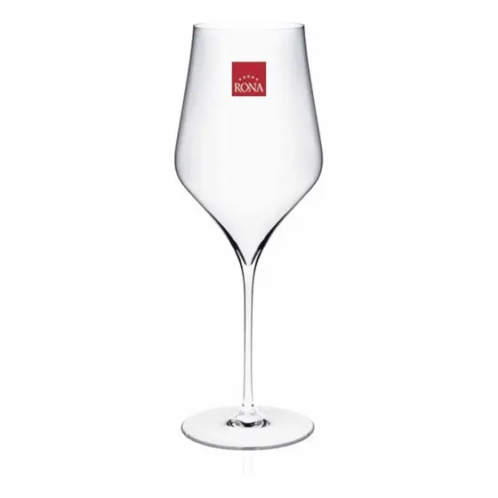 Set 4 Copas Cristal Rona Ballet Vino Degustación 680cc Transparentes