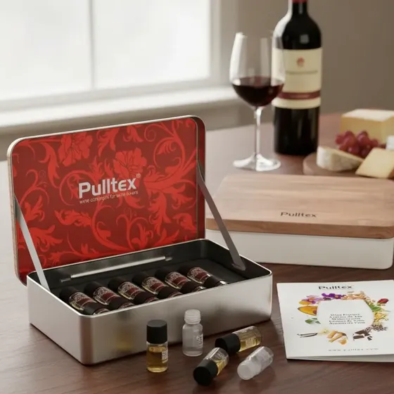 Set Aromas De Vino Tintos Pulltex Wine Essence Kit Sommelier