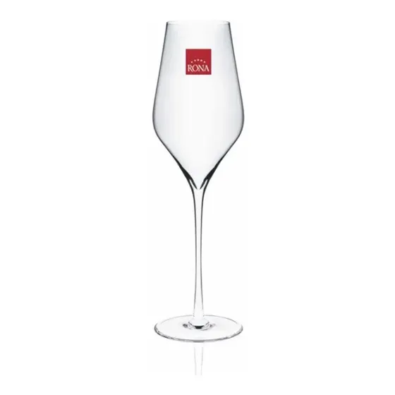 Set De 4 Copas Ballet Champagne Rona Cristal 310cc Flauta