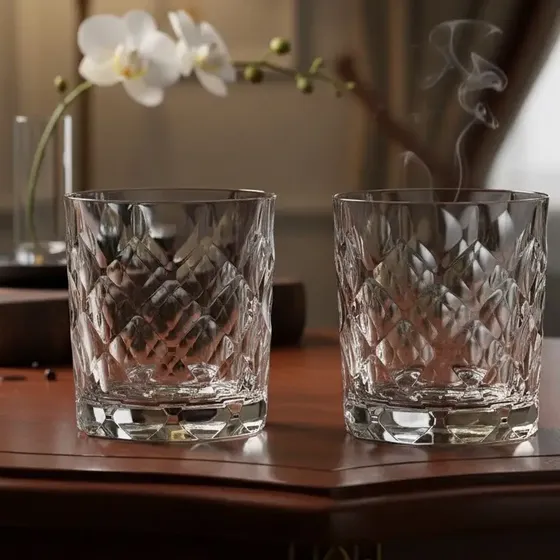 Set de Vasos de Whisky Bohemia Tiny en Cristal – Pack x 2