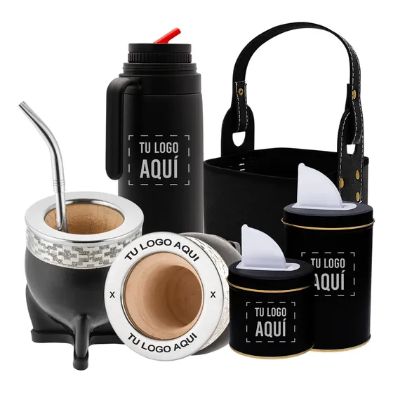 Set Matero Imperial Calabaza Personalizado Completo Kit Mate