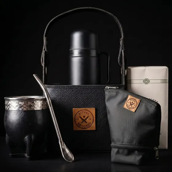 Set Matero Imperial Premium Ritual Argento + Yerba Regalo
