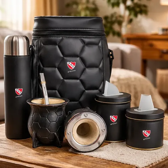 Set Matero Independiente Premium Con Gajos Pelota