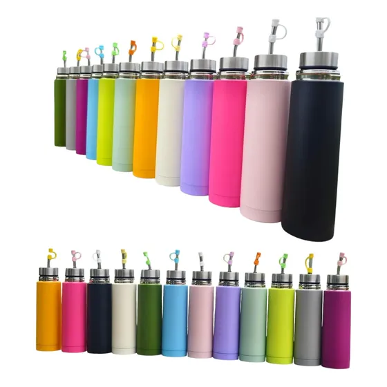 Set Termo Mate Listo 500ml + Tapón Cebador Matero 2 En 1