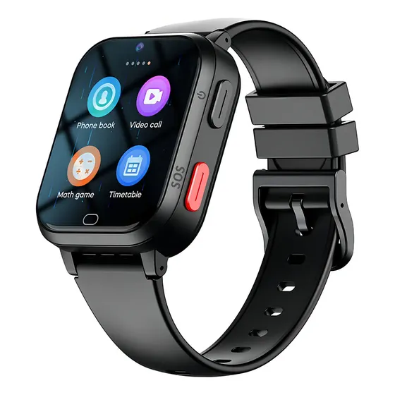 Smartwatch 4G LTE Reloj Infantil GPS Videollamada Resistente al Agua Rosa/Celeste