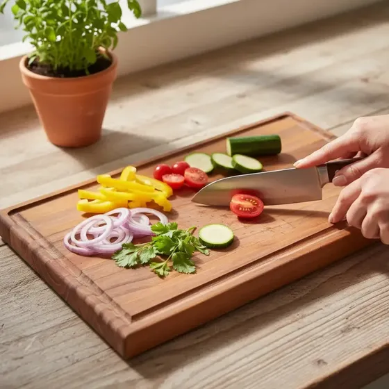 Tabla Cocina Asado Parrilla Picada Madera Rectangular Tabla Para Cocina Asado Picada Roble