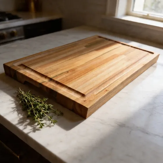 Tabla De Madera Para Asado Y Picada Eucalipto Premium