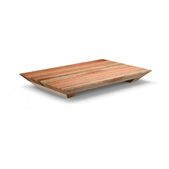 Tabla de Madera Rectangular para Asado Sushi Picadas Ají Diseño 30x20cm