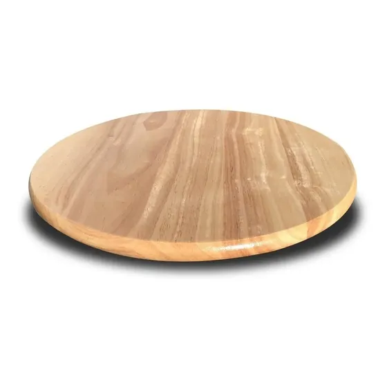Tabla Giratoria Bamboo Bandeja Plato Madera Tortas Picadas