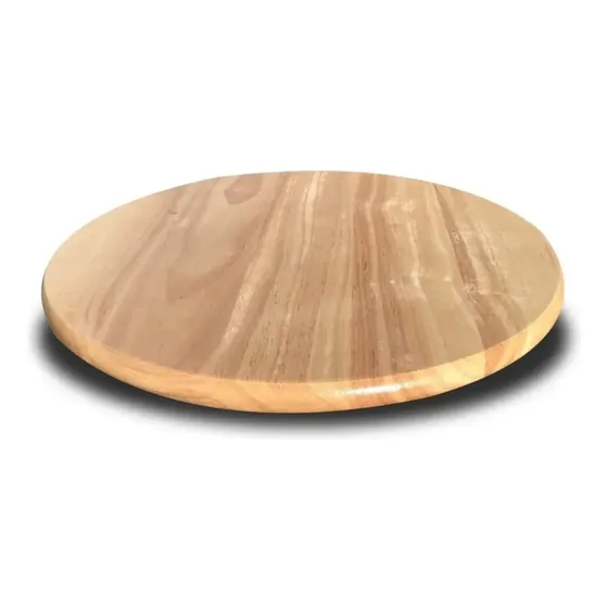 Tabla Giratoria Bambu Bandeja Plato Madera Tortas Picadas