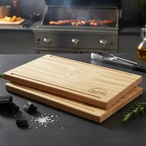 Tabla Plato Madera Asado Parrilla Lechón Picada Pizza 20x38