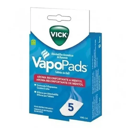 Tabletas Vapopads Para Humidificador X5un Vick
