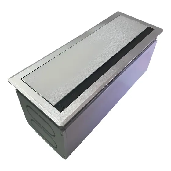 Tapa Pasacables Aluminio Premium + Caja De Conexión 300x120