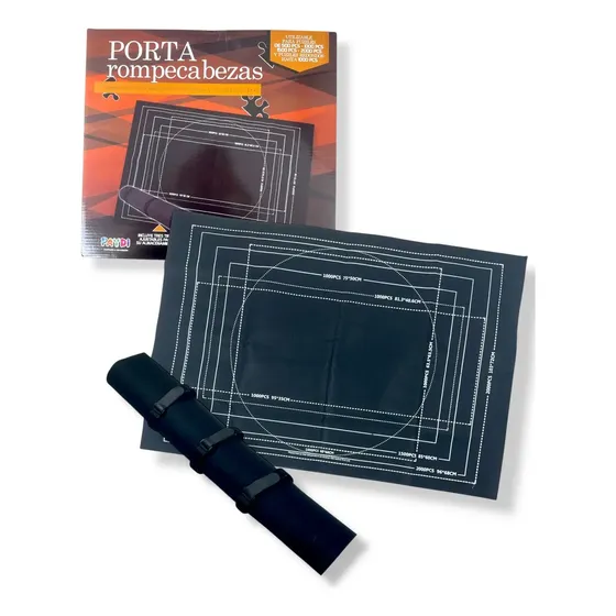 Tapete Enrollable Porta Rompecabezas Faydi Tela Sintética 120x80cm