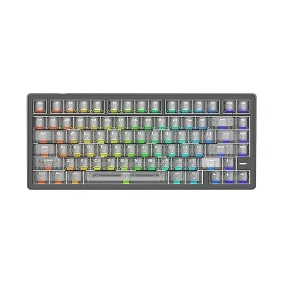 Teclado Gamer Magnético Irok Mars 75 Pro Negro Line Sw Starlight Usb 8khz Inglés 75%