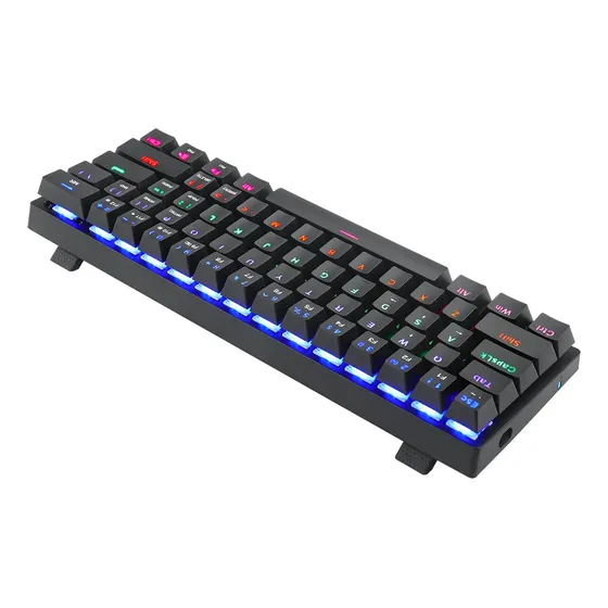 Teclado Mecánico Gamer Tkl T-dagger Arena Lite T-tgk321-l Rainbow
