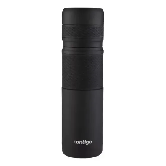 Termo Contigo 2070896 De Acero Inoxidable 0.739l Negro Negro
