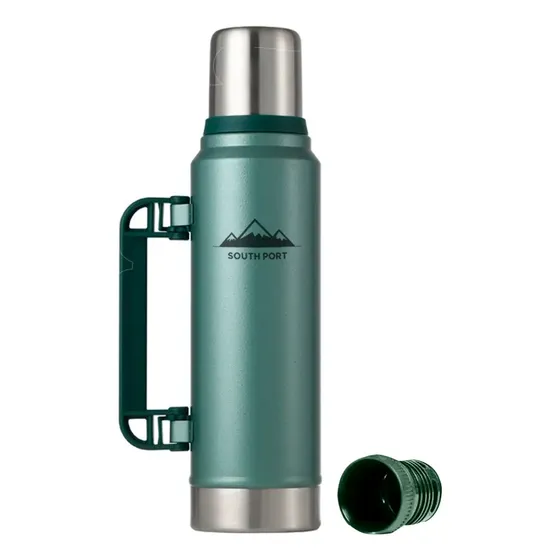 Termo South Port Acero Inoxidable 1.3 Litros Mate Color Verde