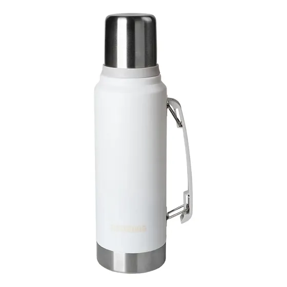 Termo Waterdog Ombu Doble Pared De Acero Inoxidable 1 Litro Blanco