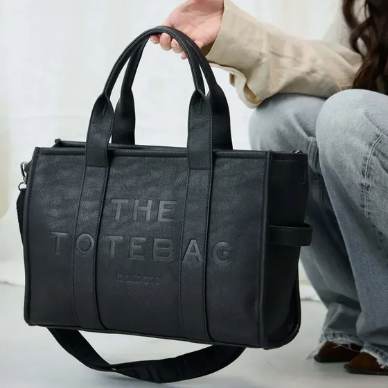 The Tote Bag Grande Negro