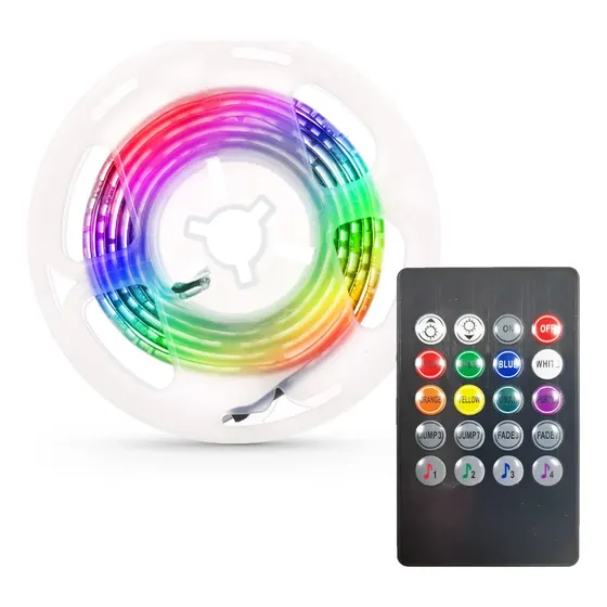 Tira De Luz Led Con Usb Para Televisor Y Escritorio