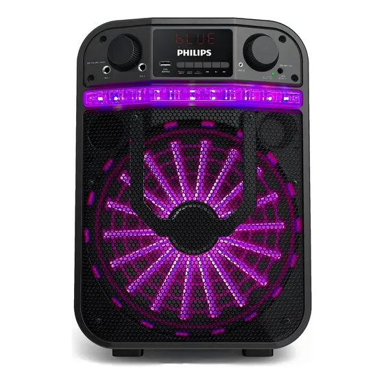 Torre de Sonido Philips Tax2206/77 Bluetooth 40W Karaoke Led