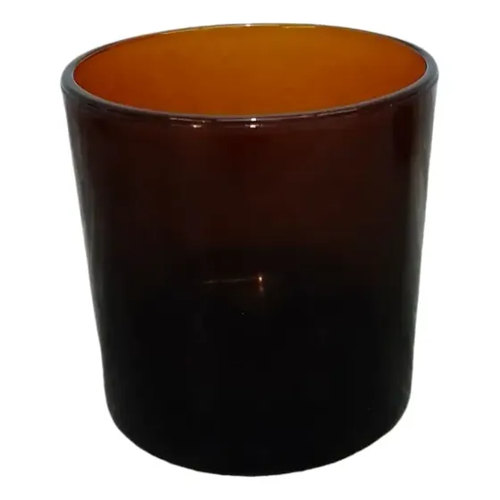 Vaso Wiskie Tennessee Para Velas Cera Soja X48un X Mayor Color Ambar