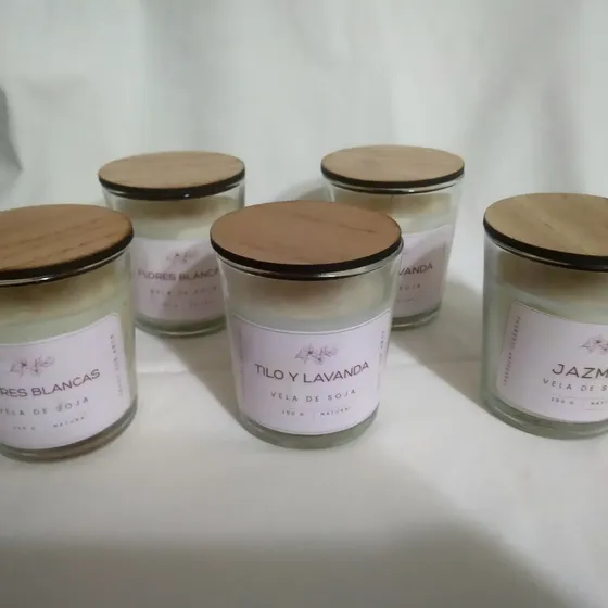 Vela Aromática En Frasco 250 Ml