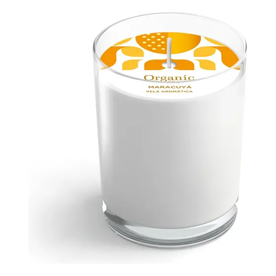 Vela Basic Maracuyá . Cera De Soja Organic Spa