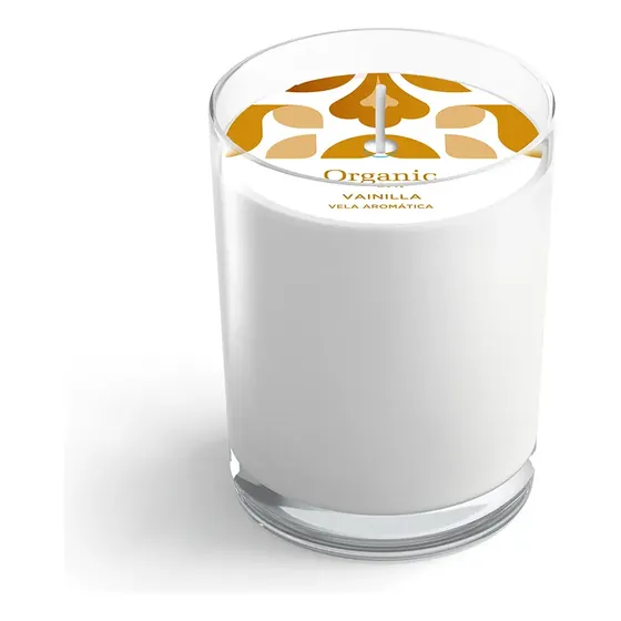 Vela Basic Vainilla . Cera De Soja Organic Spa
