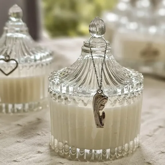 Vela De Soja Aromática Caramelera De Vidrio Souvenir